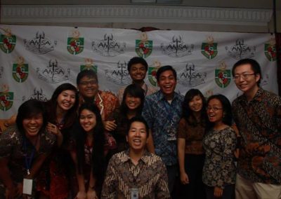 AMSA-UKI delegations at Musyawarah Nasional AMSA-Indonesia 2013 2